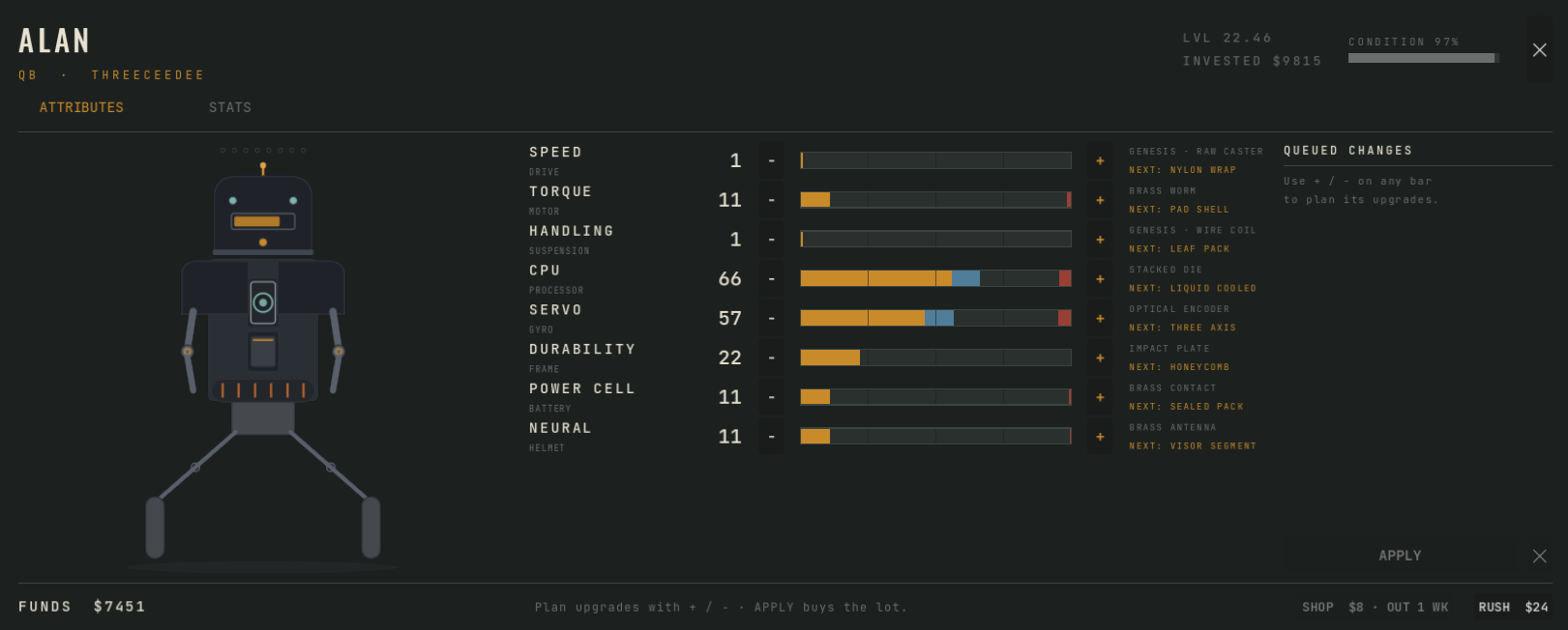 Player Card — detailed player information (stats and history to come)